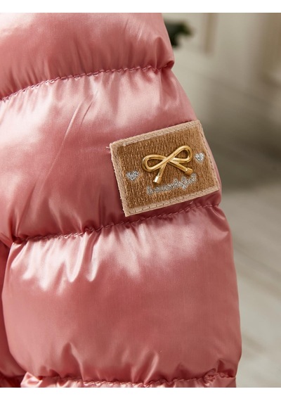 Benitto Kids Kız Bebek Çocuk Kapüşonlu Mont 51360 Pembe