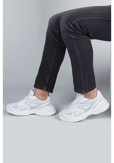 Jump 29064 Beyaz - Gri Erkek Sneaker Günlük Spor Ayakkabı Beyaz - Gri