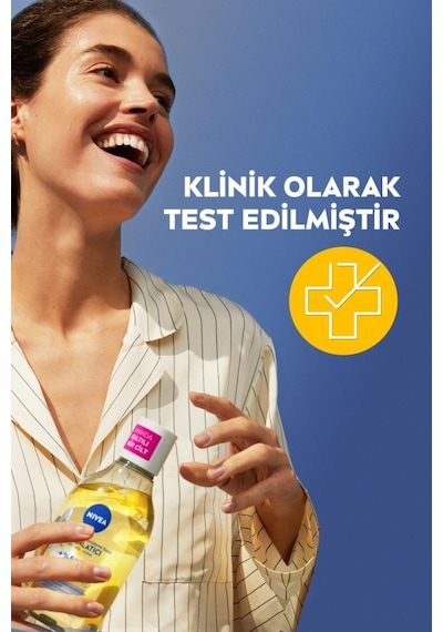 Aydınlatıcı Micellar Makyaj Temizleme Suyu 200ml, Serum Etkili, C Vitamini,parlak Cilt