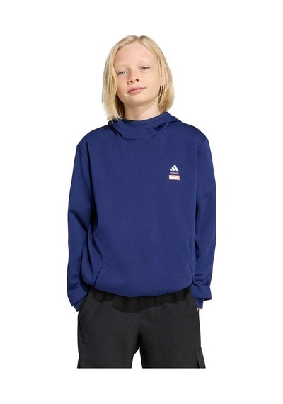 Adidas Çocuk Mavi Sweatshirt J Mrvl Sm Hd Ke2035