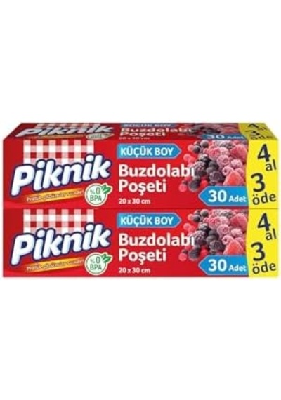 Piknik Buzdolabı Poşeti 4al3öde 30&apos Lu