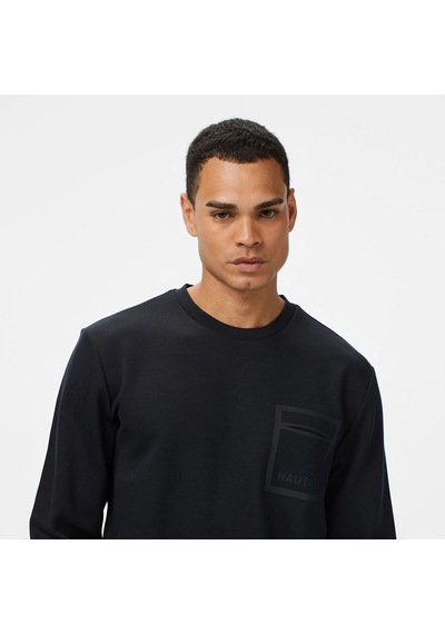 Nautica Classic Fit Erkek Sweatshirt K57021t Siyah