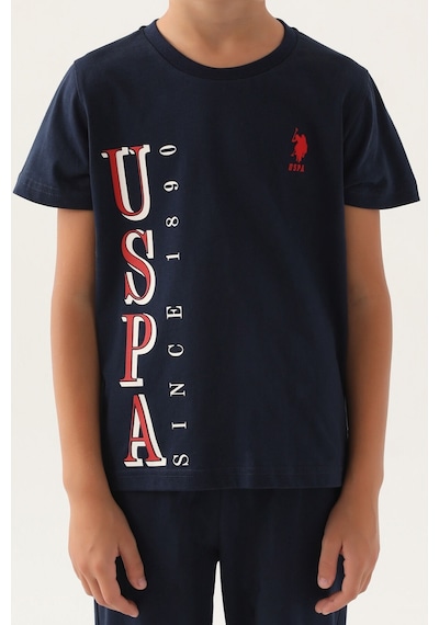U.S. Polo Assn. Lisanslı Graphic Lacivert Erkek Çocuk Pijama Takımı 5274-43099 Lacivert U.S. Polo Assn. Lisanslı Graphic Lacivert Erkek Çocuk Pijama Takımı 5274-43099 Lacivert