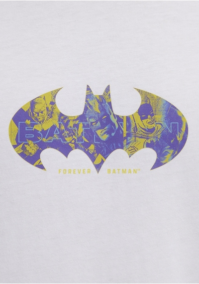 Mavi - Batman Baskılı Beyaz Tişört 0613204-620