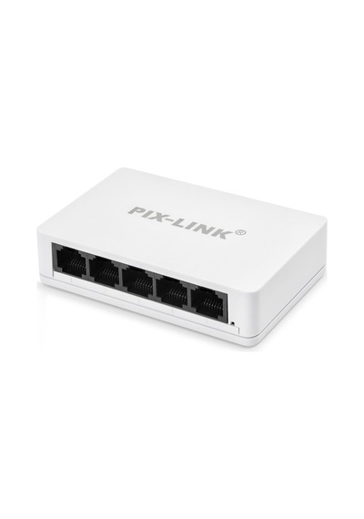 Gigabit Ethernet Switch 5 Port - Beyaz Lv-gs05