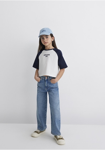 Çocuk Mavi - Azra 90lar Indigo Mavisi Jean Pantolon 7010510-88228 Mavi