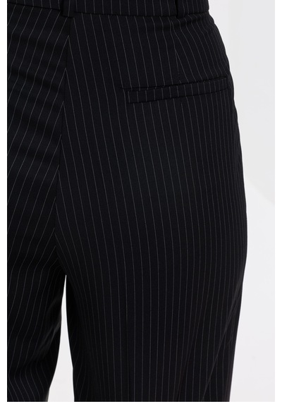 Rebellion Simone Pants Siyah Beyaz Çizgili