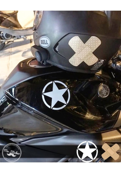 Bay Etiket Rfhlm39 Reflektif Yara Bandi Sticker Tek Parca