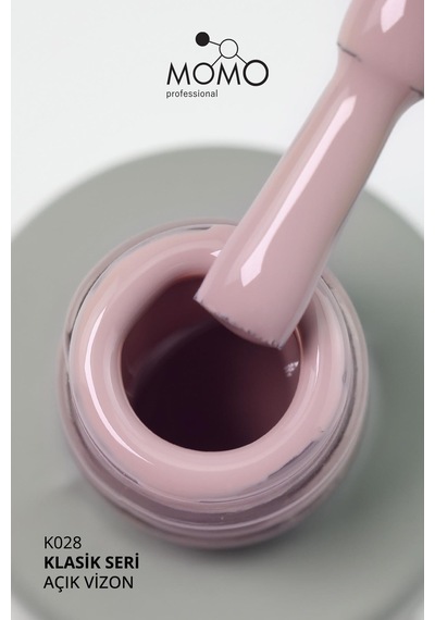 Momo Professional Kalıcı Oje K028 Açık Vizon 14 Ml