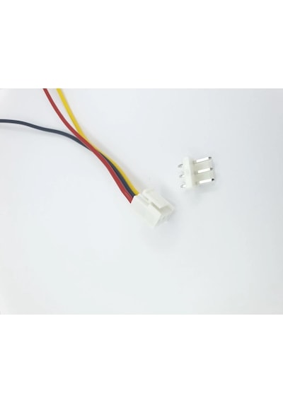 Sanec 3,96mm Kilitli 3 Pin Kablolu Konnektör Takım 30cm - 1,00mm - Çift Taraflı