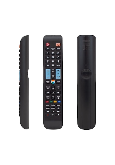 Samsung Rm-d1078 - Ue40f6470 - 49ks9500 - Ue55ku7350uxtk - Ue60ku7000uxtk Source Tuşlu Lcd Led Tv Kumandası