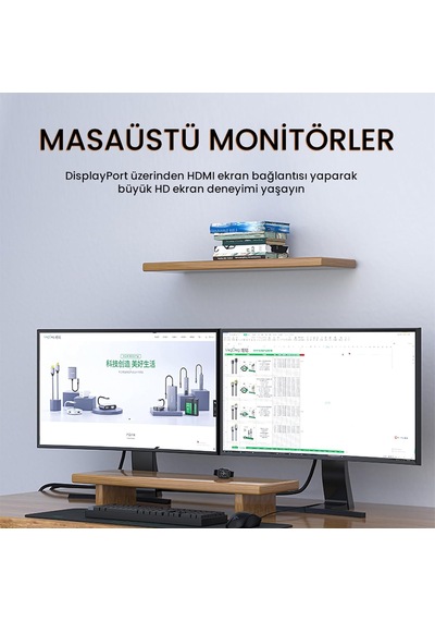 Lexroo 4k 30hz Displayport To Hdmı Dönüştürücü Kablo 5 Metre Standart