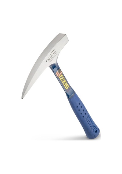 E3-14p 14 Oz Rock Pick With Pointed Tip &amp Shock Reduction Grip By Estwing