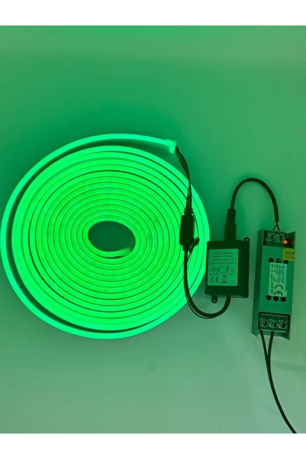 Rgb Renk Değiştiren Neon Led 5 Metre Hazır Tak Çalıştır Set RGB