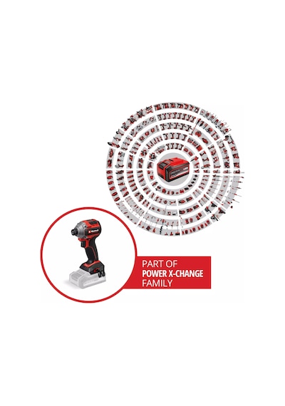 Einhell TP-CI 18/250-C Li BL - Solo Akülü Darbeli Vidalama (Akü ve Şarj Hariç) - 4510095