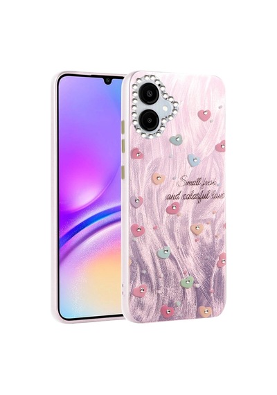 Samsung Galaxy Uyumlu, A06 Kılıf Blade Aynalı Desenli Kapak - Desen 8