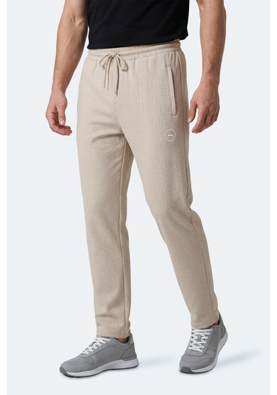 Slazenger Nıkıta 2 Li Set Erkek Siyah - Bej Eşofman Altı