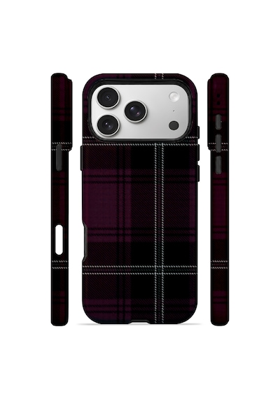 Velvoria Valestra Mürdüm Siyah Ekose Apple iPhone Uyumlu 17 Pro Max Magsafe Koruma Kılıfı Valestra Magline - Mürdüm Siyah Ekose Velvoria Valestra Mürdüm Siyah Ekose Apple iPhone Uyumlu 17 Pro Max Magsafe Koruma Kılıfı Valestra Magline - Mürdüm Siyah Ekose