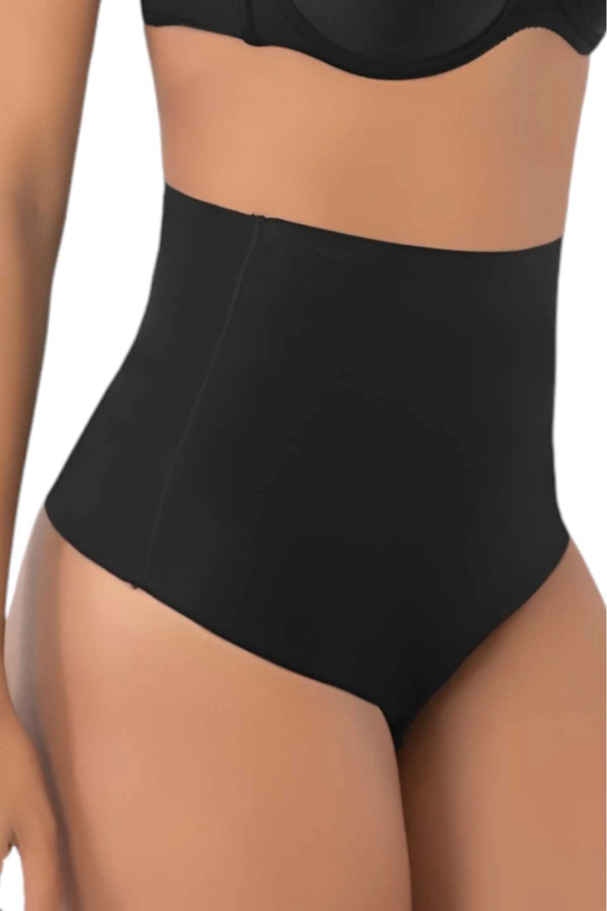 Tezzgelsin Kadın Lazer Kesim Ve Toparlayıcı String Korse 3'lü Set Siyah