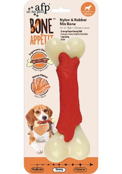 Afp - 636 - Bone Appetit - Nylon-rubber Kemik - - Edntrend - Pastırma M