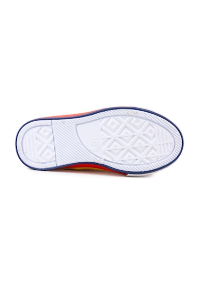 Kiko Kids Tinna Bağcıklı Erkek Bebek Boğazlı Keten Spor Ayakkabı Kırmızı