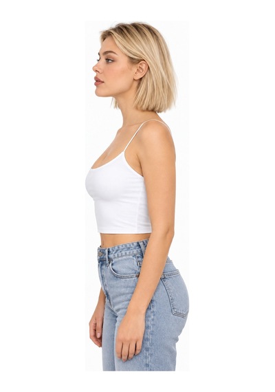 Mrm Pro Kadın Siyah İnce Askılı Crop Büstiyer Sabit Cup Pedli Esnek Toparlayıcı Günlük Atlet Beyaz Beyaz Mrm Pro Kadın Siyah İnce Askılı Crop Büstiyer Sabit Cup Pedli Esnek Toparlayıcı Günlük Atlet Beyaz Beyaz