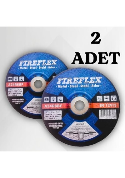 7 Taşlama Diski Metal Çelik Için Depresli Merkezli Taşlama Taşı 8500 Rpm En12413 Sertifikalı Endüstriyel Kalite
