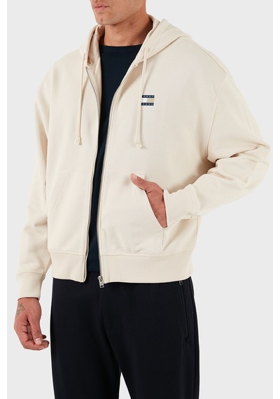 Tommy Jeans Erkek Sweat Dm0dm21626 Ach Krem Krem