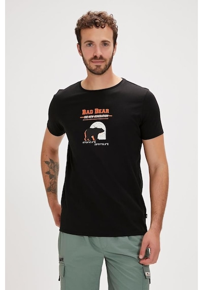 Bad Bear Derek T-shırt Nıght Erkek Tişört Siyah S-xxl 001
