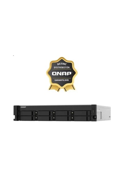 Qnap Ts-873au-rp-4gb Ram 8 Hdd Yuvalı Siyah Rack Nas Çoklu Depolama Ünitesi