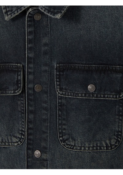 Lcw Jeans Yeşil Relax Fit Erkek Jean Ceket