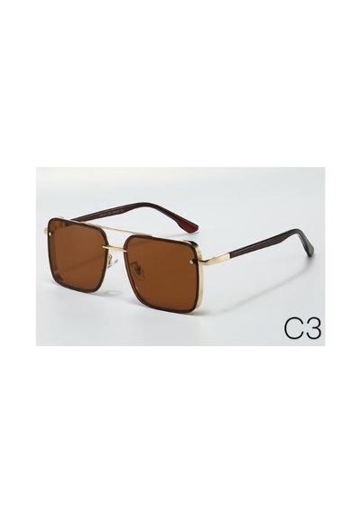 Unisex Uv 400 Korumalı Police Güneş Gözlüğü Kahverengi - 717124636 Altın