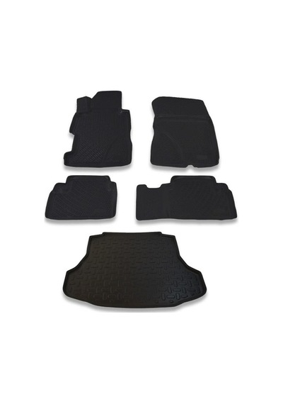 Civic Fd6 Sedan 2007-2012 Arası 4D Havuzlu Oto Paspas Bagaj Set