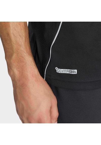 Adidas Tech Apparel Erkek Siyah Tişört Kg1926