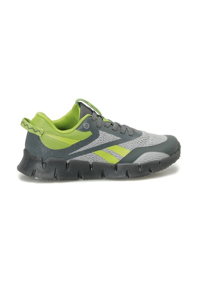 Reebok Zıg N Glow 3 Elastıc Lace Gri Unisex Çocuk Koşu Ayakkabısı Gri-grı