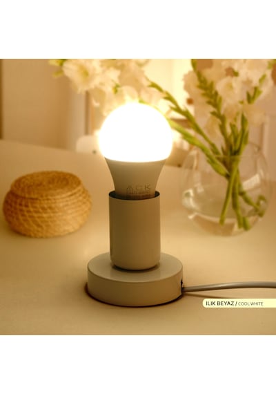 Ack 9w Led Ampul 4000k Günışığı E27 10'lu Eko Paket