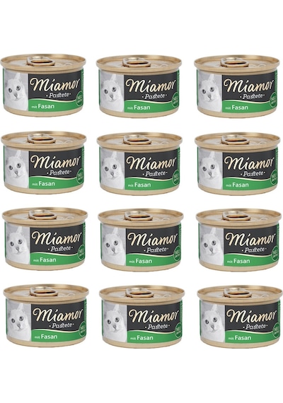 Miamor Pastete Sülün Etli Yetişkin Kedi Konservesi 12 x 85 G