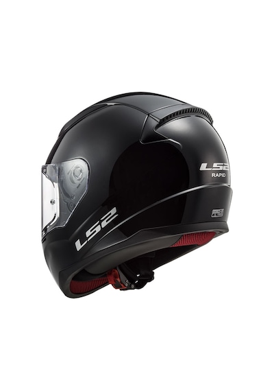 Ls2 Rapıd Siyah Kask Parlak