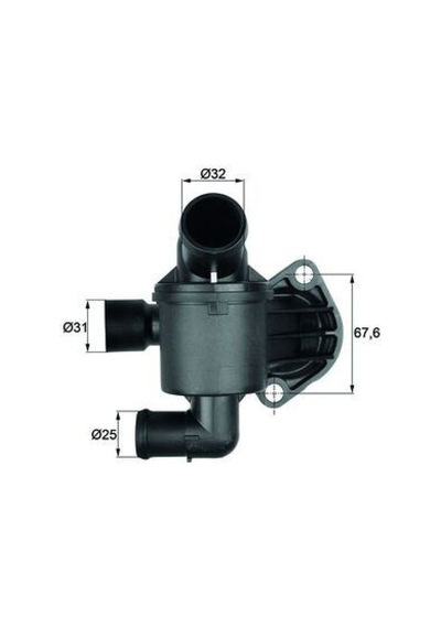 Termostat - 564 - Komple 87c Amarok Crafter Ckub Cslb Cdca Cdba Cktb - Almparca - Cktc Ckuc