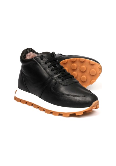 Fast Step Hakiki Deri Kürklü Erkek Casual Ayakkabı 154kga1730 001