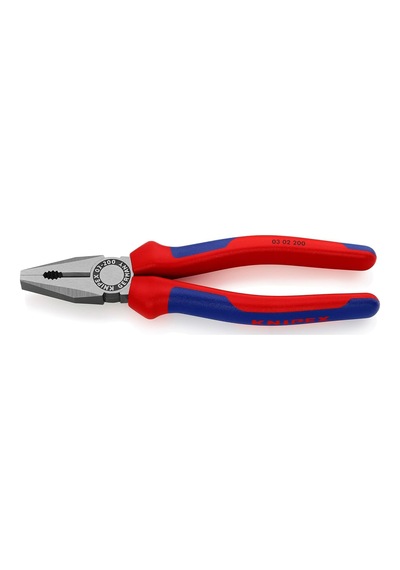 Knipex Kombine Pense Siyah Atramente, Çok Bileşenli Kılıflı 200 M