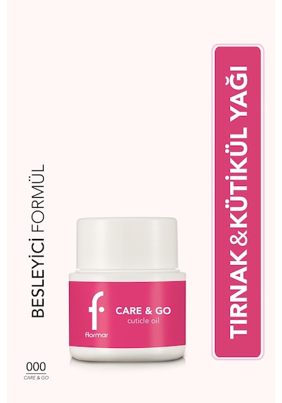 Flormar Care & Go Süngerli Tırnak Kütikül Bakım Yağı