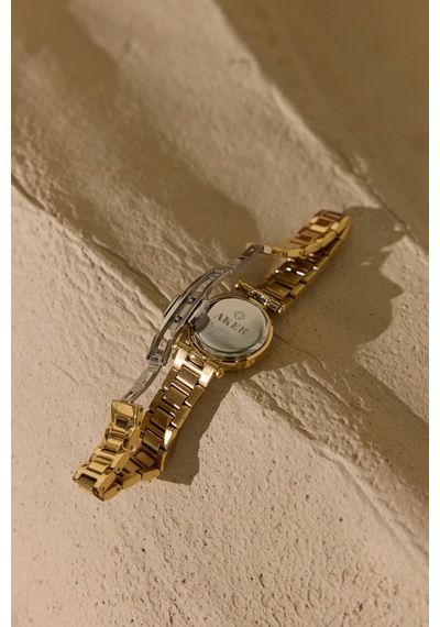 Bej/gold Acc1350 Oyster Kol Saati 25mm Bej/gold Altın