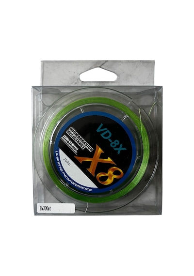 Mi-henk Eco Vd 8x 300m Yeşil İp - Örgü Misina 0,16 Mm 7,2 Kg 0,16 Mm 7,2 Kg