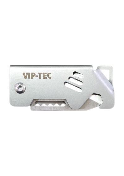 Vip-tec Vt875193 Mini Katlanır Kamp Bıçak Anahtarlık Gri