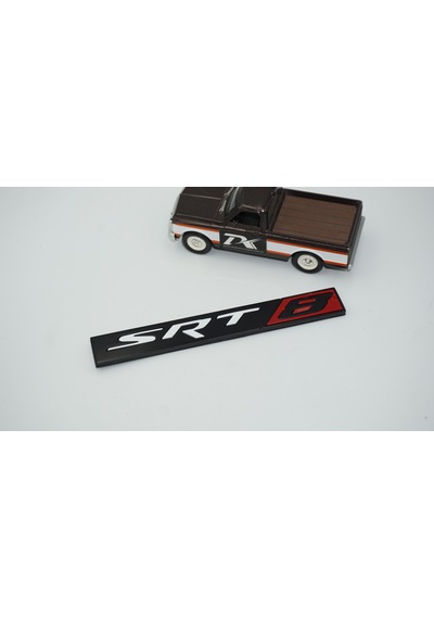 Dk Tuning Dodge Srt 8 Kırmızı Siyah Bagaj Logo Arma Bagaj Arma