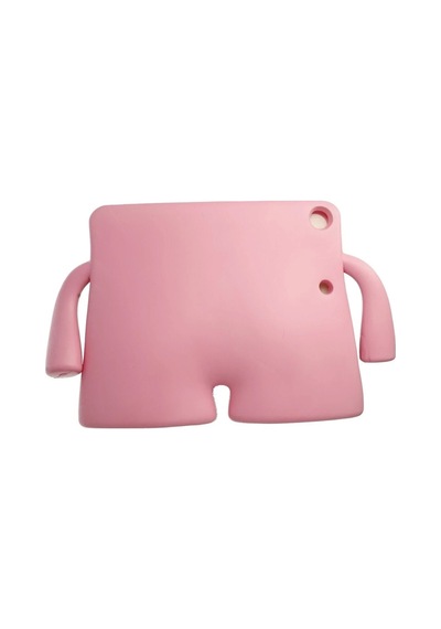 İpad Mini 6 Karakter Tablet Silikon - Açık Pembe Arka Kapak