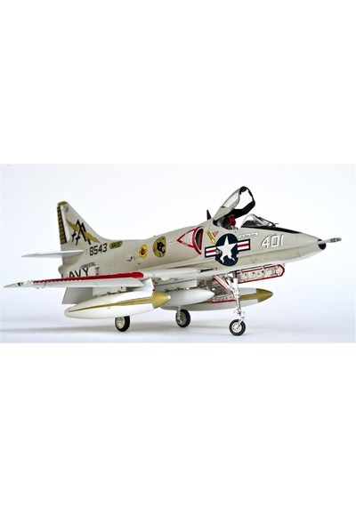Hasegawa Pt22 7222 1/48 Ölçek, A-4c Skyhawk, Savaş Uçağı Plastik Model Kiti-57108
