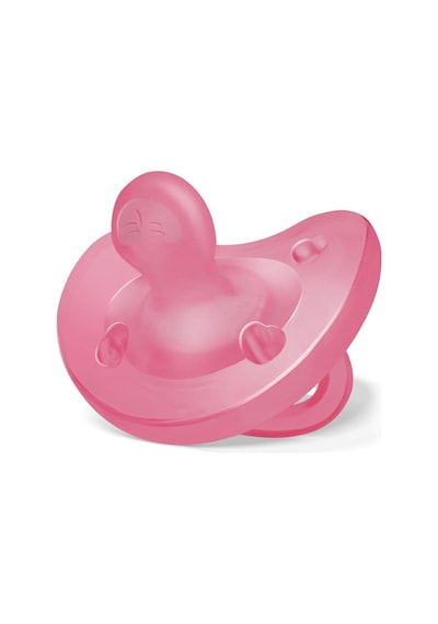 Chicco Physioforma Soft 2'li Silikon Emzik 16-36 Ay Kız Pembe