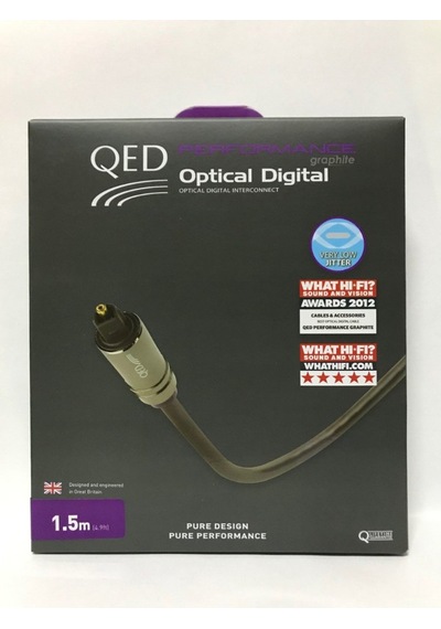QED QE-6601 Performance Optical Graphite Optik Kablo 1,5 m
